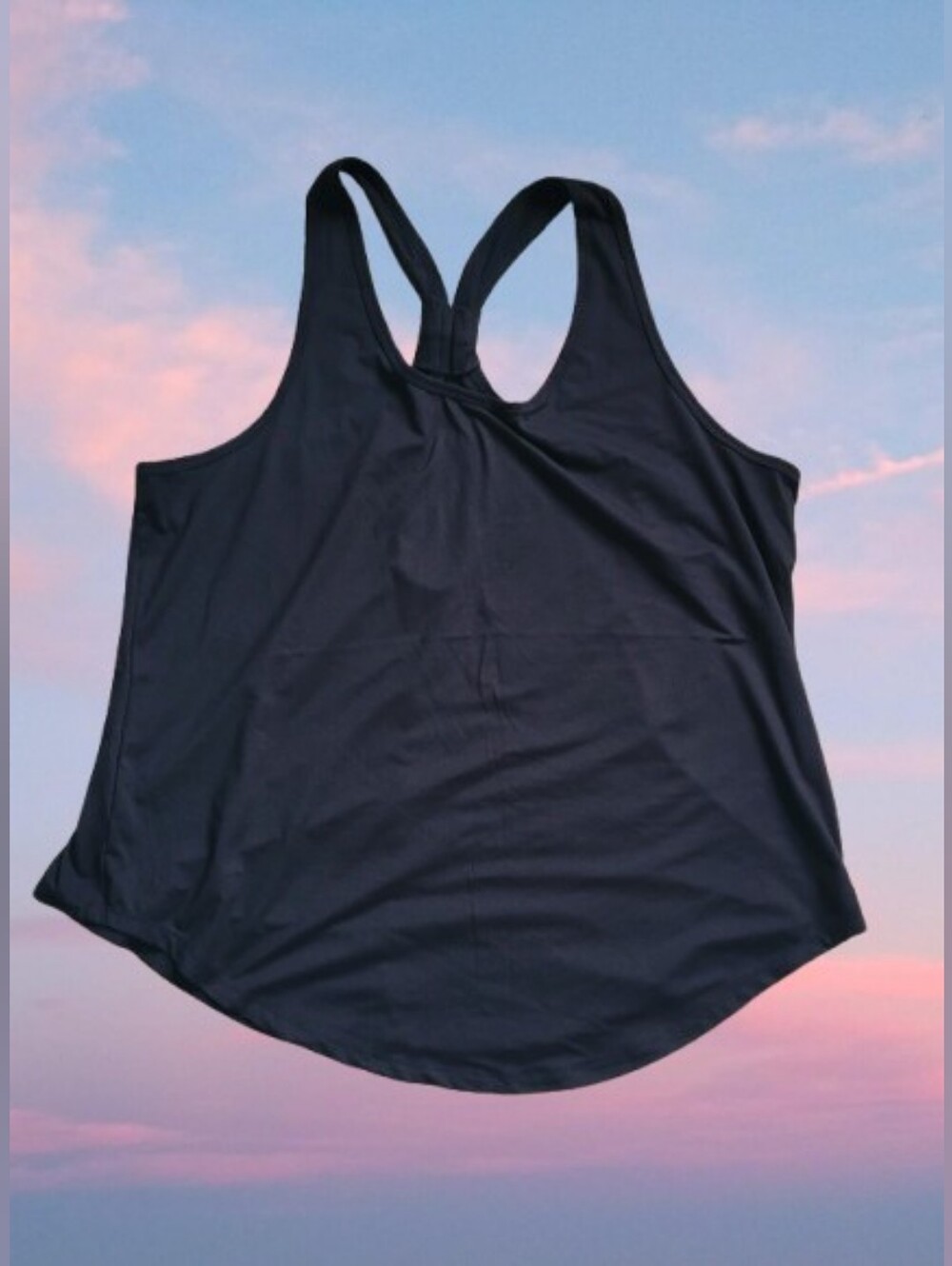 TRU Torrid Black Racerback Workout Top Tank, 1x